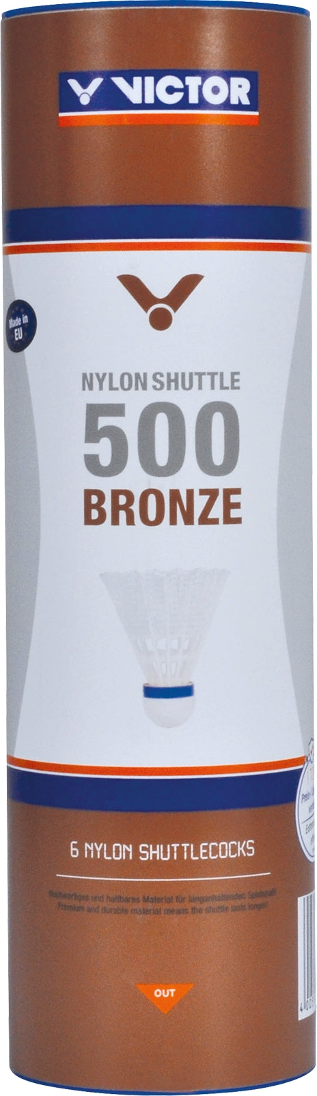 VICTOR NYLON SHUTTLE 500 BRONZE White